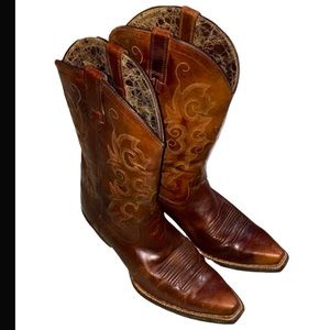 Ariat Alabama Leather Brown Snip Toe Boots